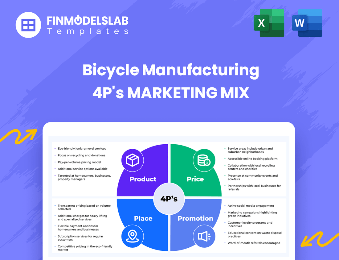 Bicycle Manufacturing Marketing Mix