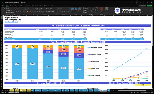 biochar production company financial model top revenue financialmodelslab