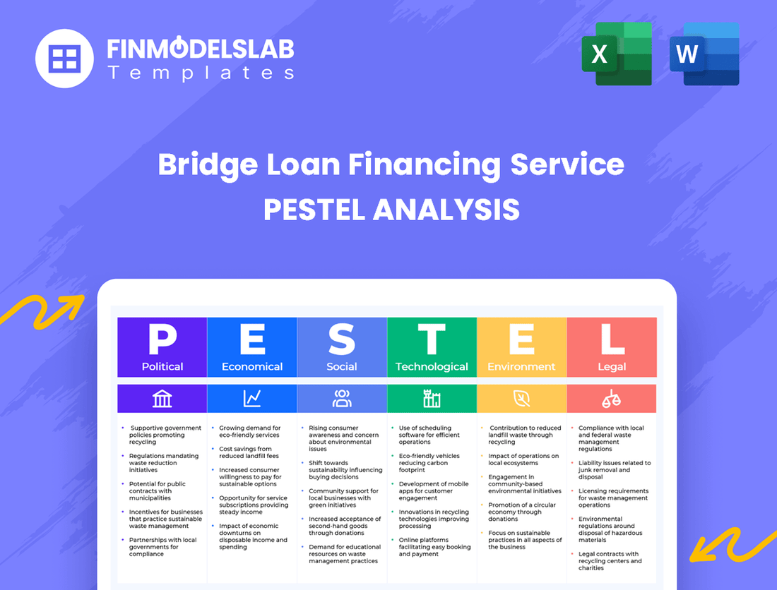 Bridge Loan Financing Service PESTEL Analysis