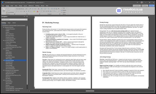 brownfield redevelopment business plan marketing plan financialmodelslab