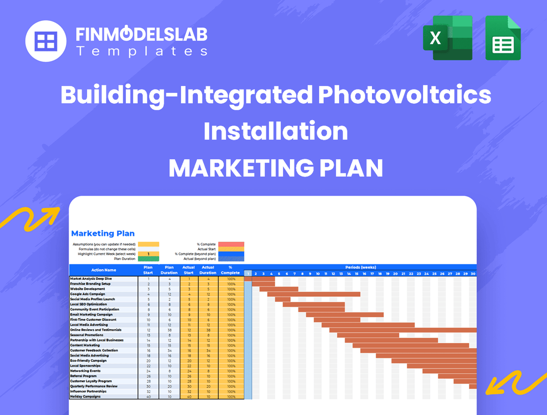 Building-Integrated Photovoltaics Installation Marketing Plan