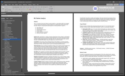 bungee jumping business plan marketing analysis financialmodelslab