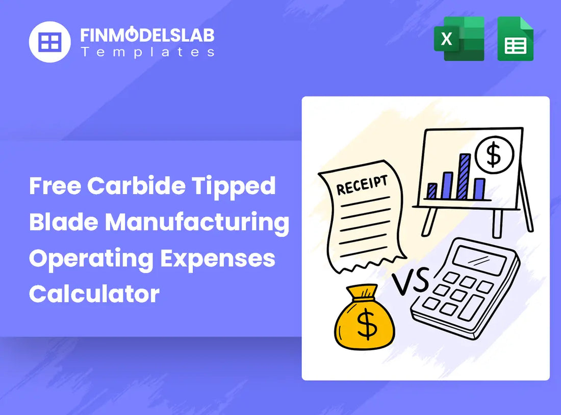 Carbide Tipped Blade Running Expenses