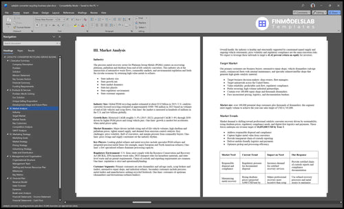 catalytic converter recycling business plan marketing analysis financialmodelslab