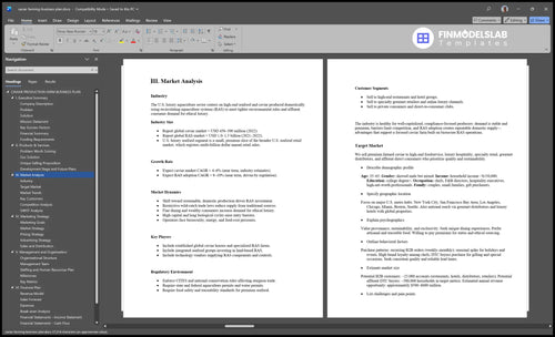 caviar farming business plan marketing analysis financialmodelslab