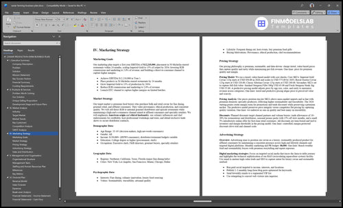 caviar farming business plan marketing plan financialmodelslab