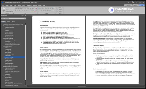 chandelier cleaning business plan marketing plan financialmodelslab