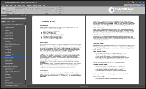 clash detection business plan marketing plan financialmodelslab
