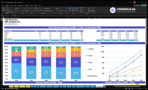 colon hydrotherapy clinic financial model top revenue financialmodelslab