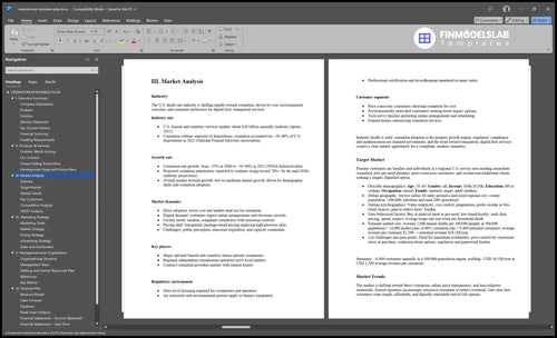 crematorium business plan marketing analysis financialmodelslab