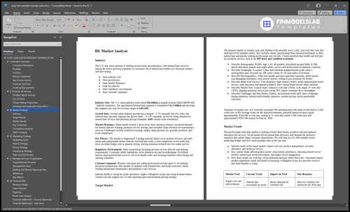curly hair specialist business plan marketing analysis financialmodelslab