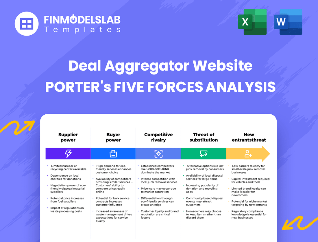 Deal Aggregator Website Porter