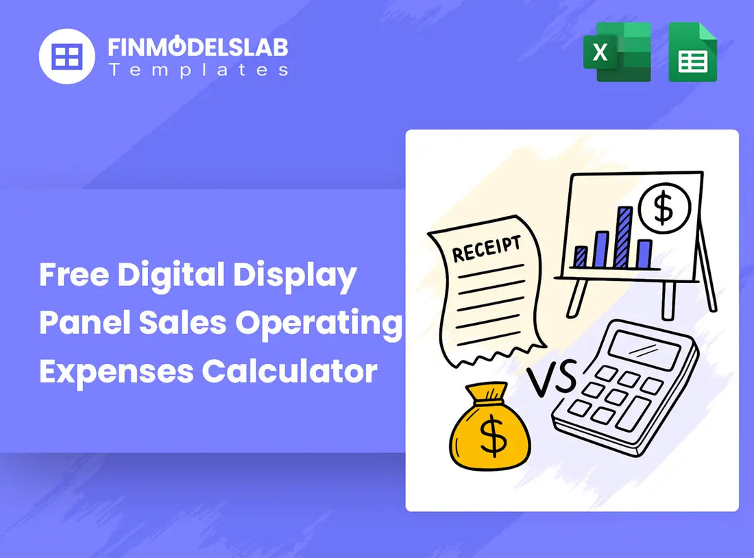 Digital Panel Running Expenses