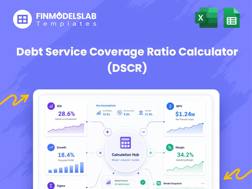 Debt Service Coverage Ratio Calculator (DSCR)