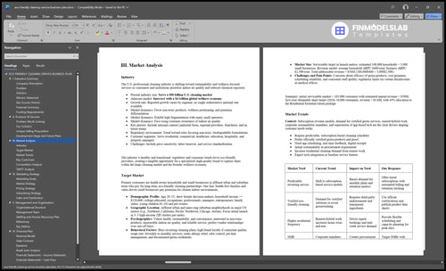 eco friendly cleaning service business plan marketing analysis financialmodelslab