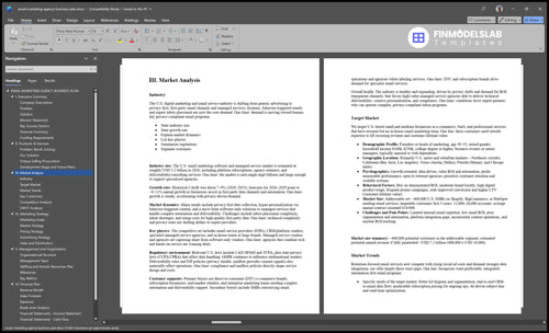 email marketing agency business plan marketing analysis financialmodelslab