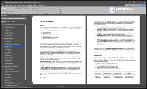 engagement program business plan marketing analysis financialmodelslab