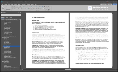event listing website business plan marketing plan financialmodelslab