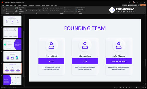 fintech team slide financialmodelslab