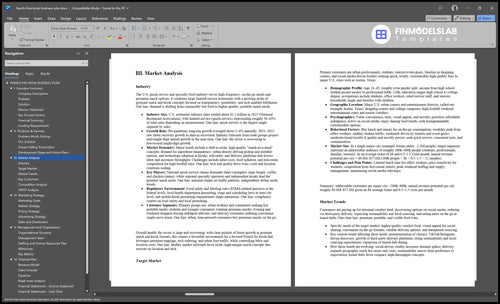 french fries kiosk business plan marketing analysis financialmodelslab