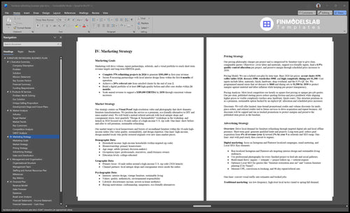 furniture refinishing business plan marketing plan financialmodelslab