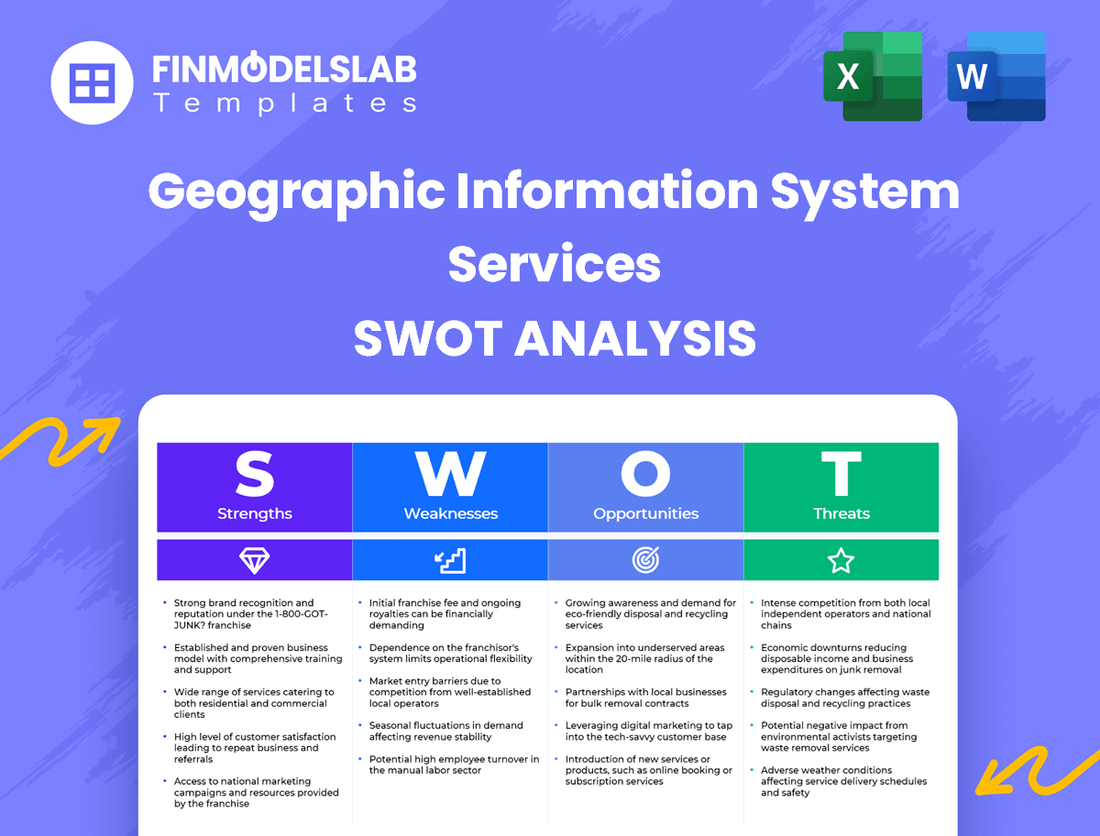 Geographic Information System Services Business SWOT Analysis