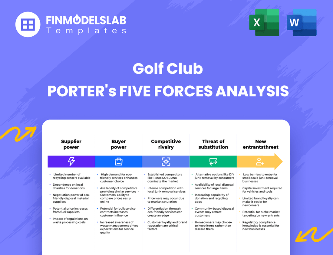 Golf Club Porter