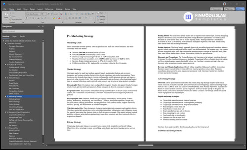 hang tag design business plan marketing plan financialmodelslab