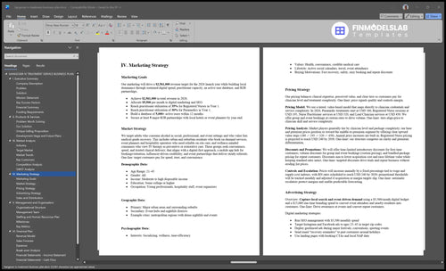 hangover iv treatment business plan marketing plan financialmodelslab