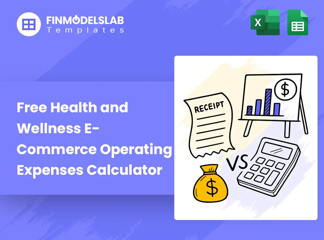 Health Wellness Online Store Running Expenses