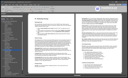 impound lot business plan marketing plan financialmodelslab