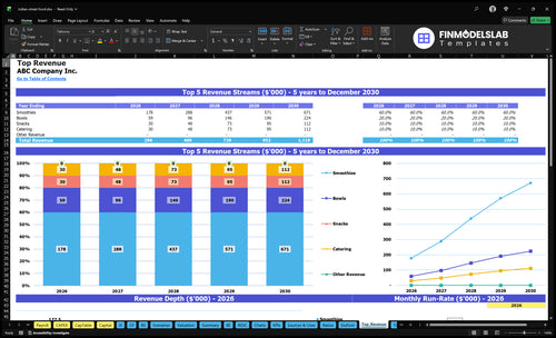 indian street food financial model top revenue financialmodelslab