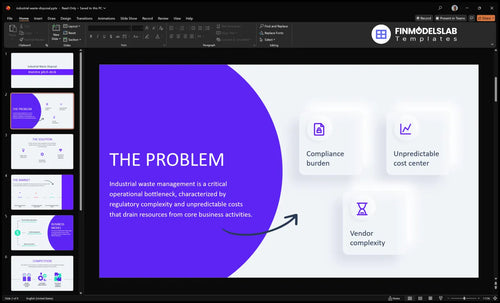 industrial waste disposal problem slide financialmodelslab
