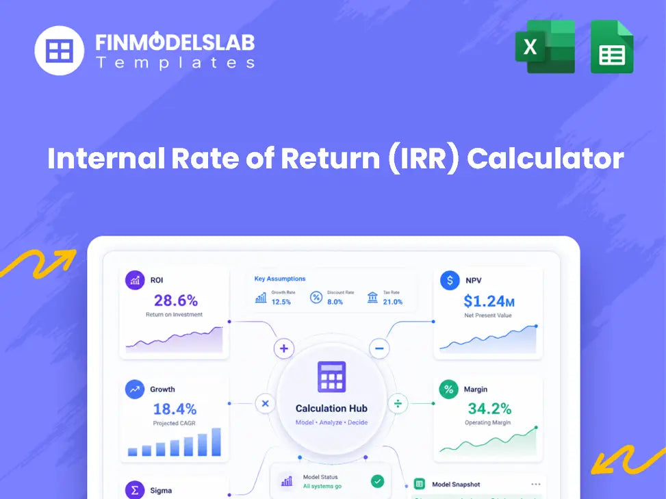 Internal Rate of Return (IRR) Calculator