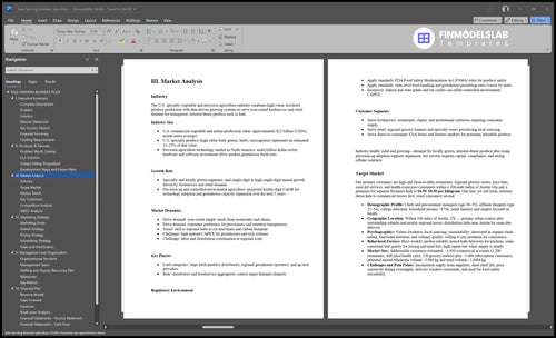 kale farming business plan marketing analysis financialmodelslab