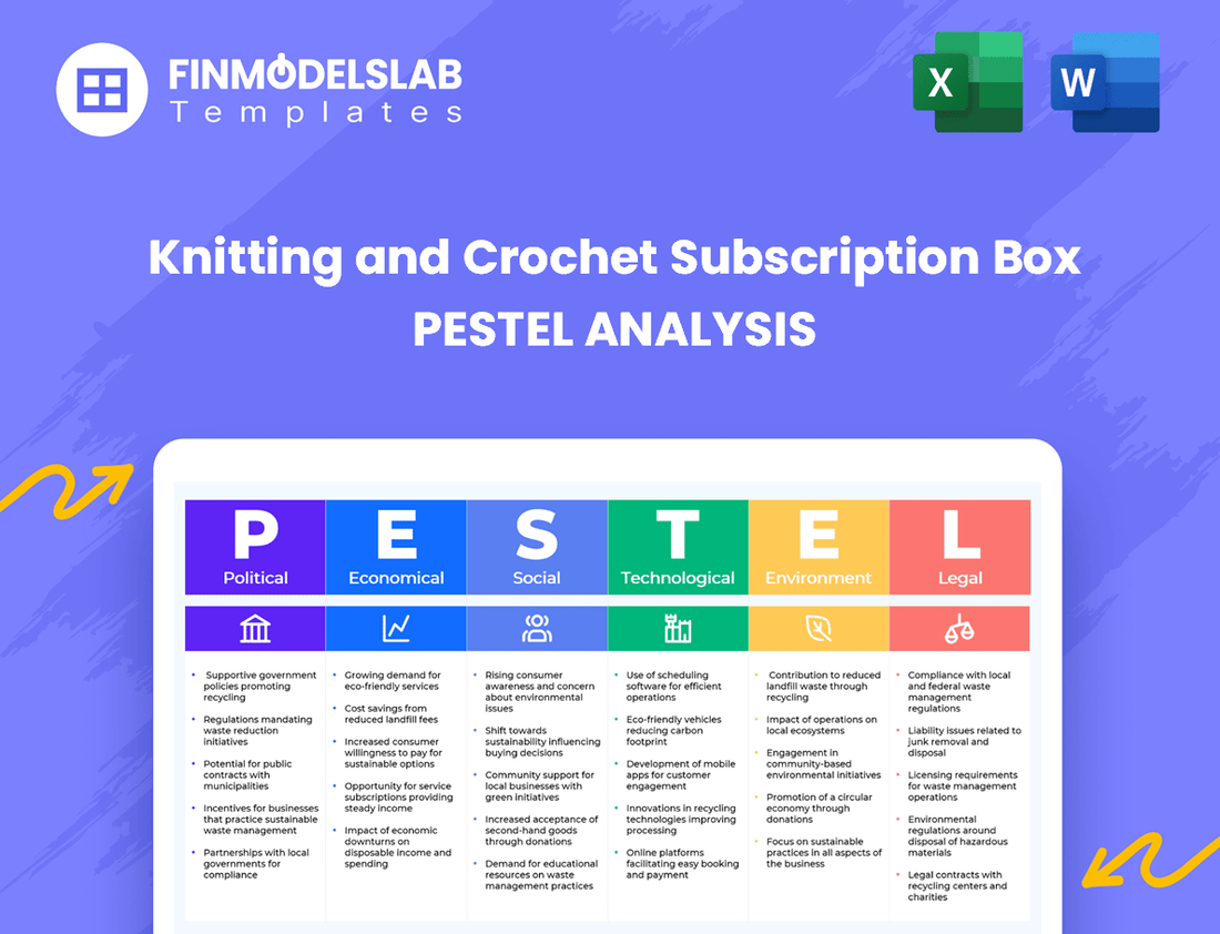 Knitting and Crochet Subscription Box PESTEL Analysis