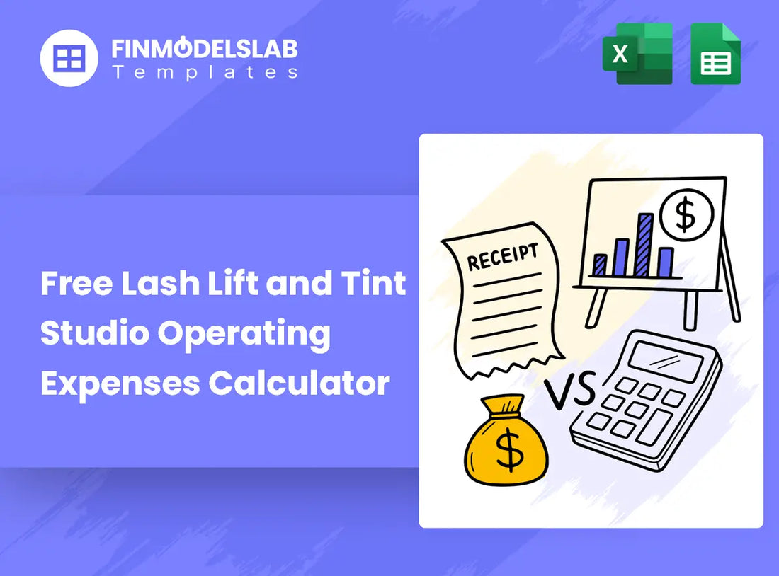 Lash Lift And Tint Running Expenses