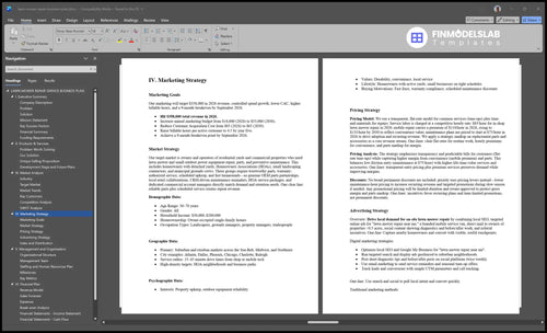 lawn mower repair business plan marketing plan financialmodelslab