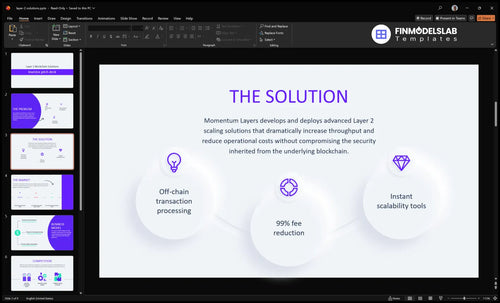 layer 2 solutions solution slide financialmodelslab