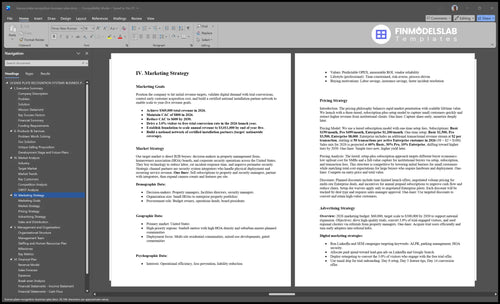 license plate recognition business plan marketing plan financialmodelslab