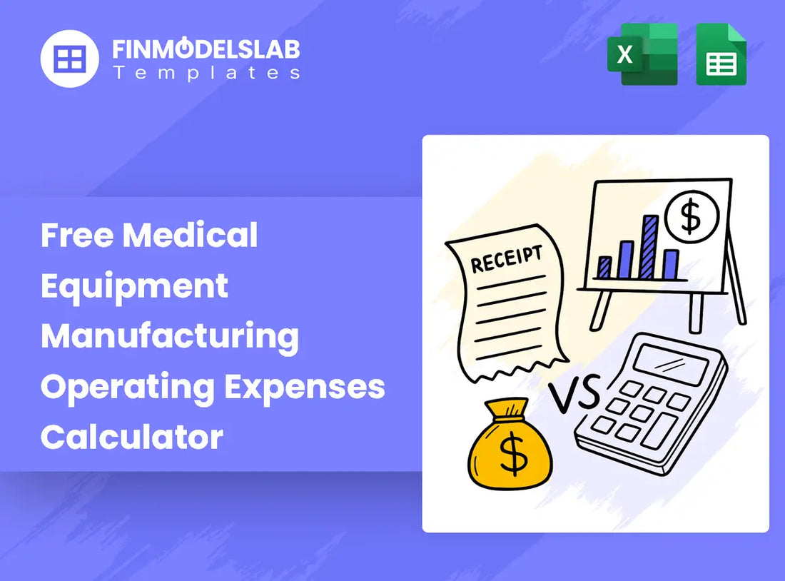 Medical Equipment Manufacturing Running Expenses