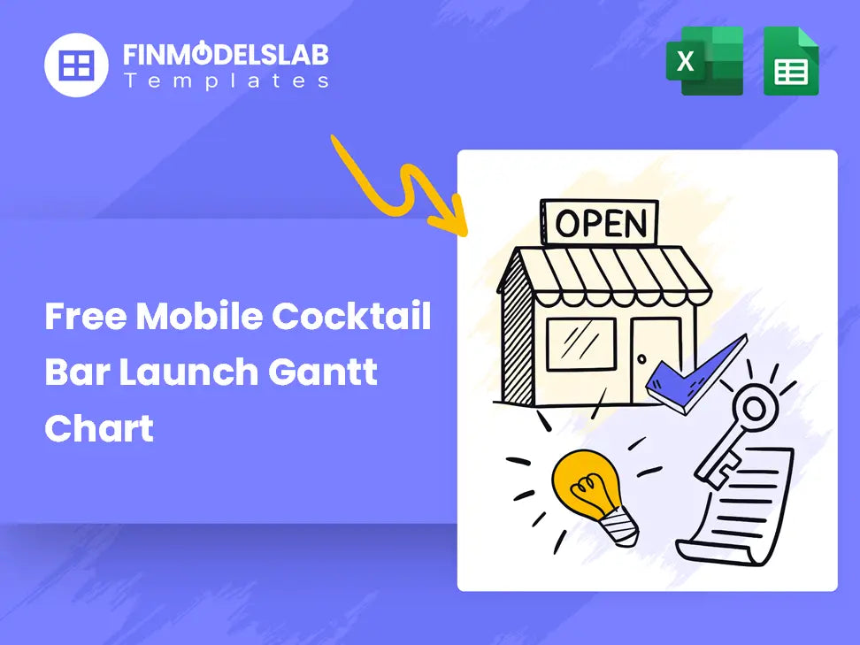 Mobile Craft Cocktail Bar Opening Plan