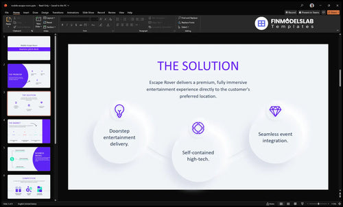 mobile escape room solution slide financialmodelslab