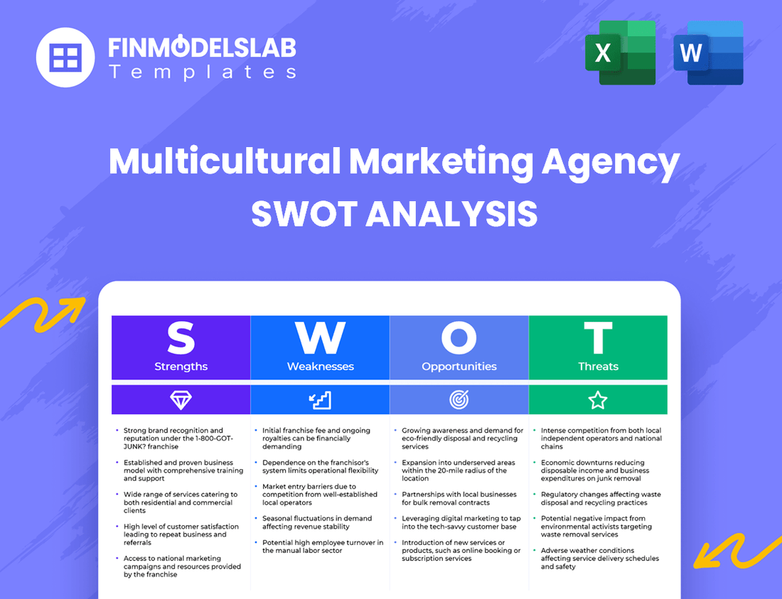 Multicultural Marketing Agency Business SWOT Analysis