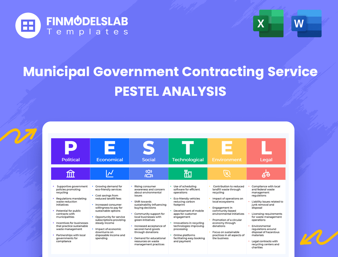 Municipal Government Contracting Service PESTEL Analysis