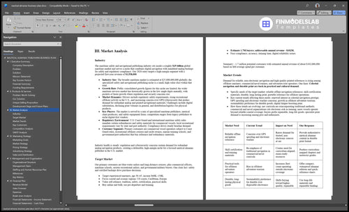 nautical almanac business plan marketing analysis financialmodelslab