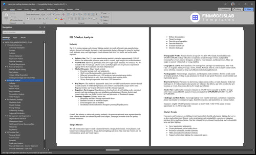 neon sign crafting business plan marketing analysis financialmodelslab