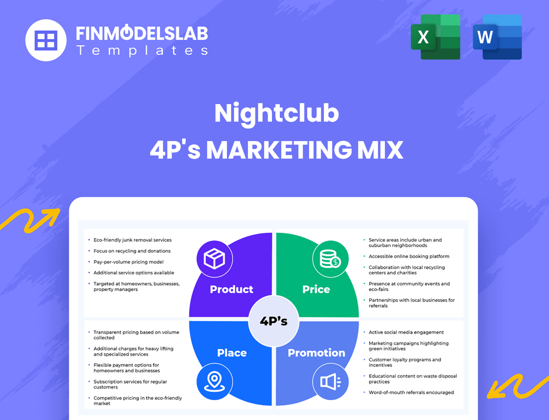 Nightclub Marketing Mix