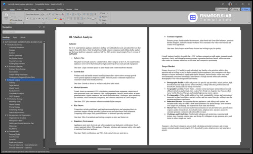 nut milk maker business plan marketing analysis financialmodelslab