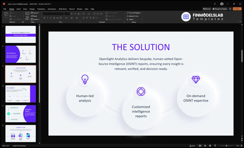 open source intelligence solution slide financialmodelslab